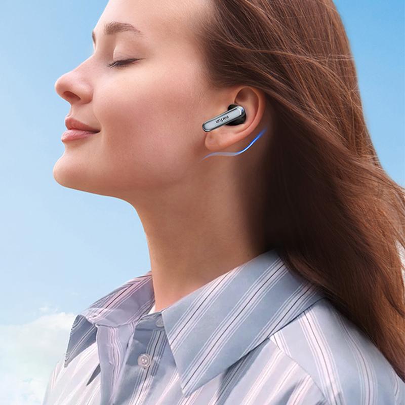 EarFun Air 2 teljesen vezeték nélküli Hi-Res fülhallgató, 4 mikrofonnal, IPX7 - Fekete